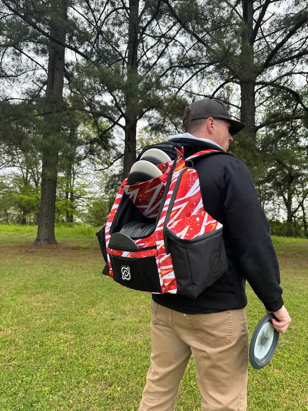 Disc Golf Crimson Red Bag