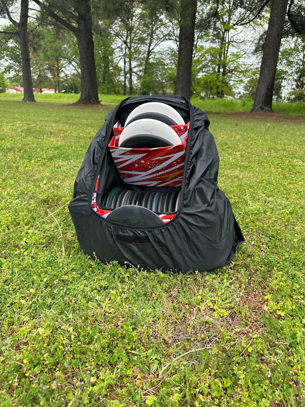 Disc Golf Crimson Red Bag