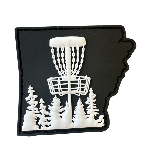 Arkansas Disc Golf Bag Patch