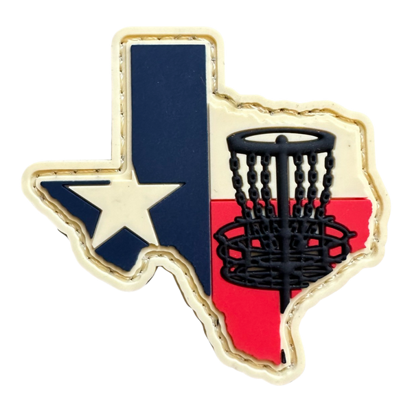 Texas Disc Golf Bag Patch