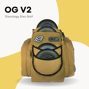 Brown Disc Golf Bag