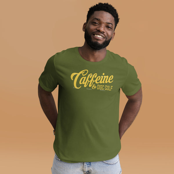 Caffeine & Disc Golf T-Shirt